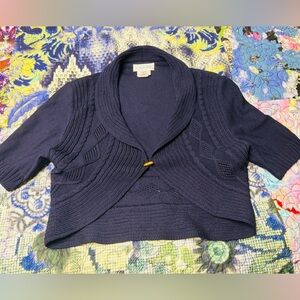 St. John Sport Navy Sweater